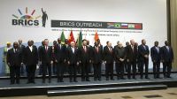 Mauricio Macri, en la Cumbre de los BRICS, en Sudáfrica.