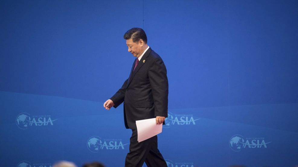 China President Xi Jinping Speaks at the Boao Forum for Asia Annual Conference