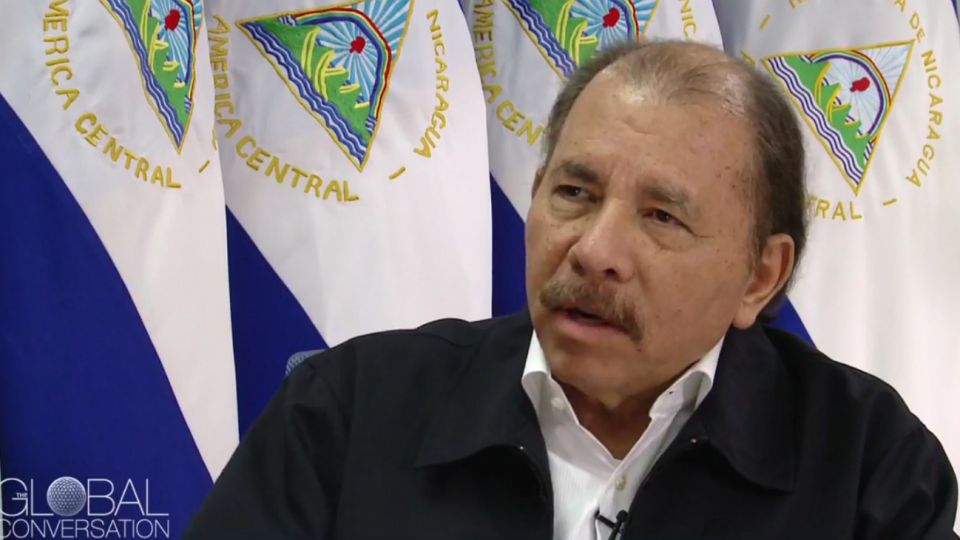 Daniel Ortega, presidente de Nicaragua.