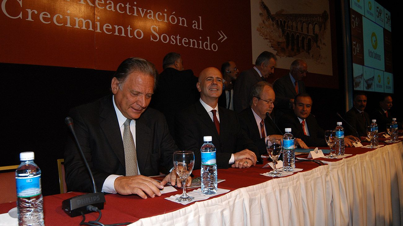 Carlos Wagner durante el gobierno Kirchnerismo junto a Jorge Télerman.