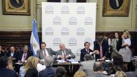 El plenario de las comisiones de Salud, Justicia y Asuntos Constitucionales del Senado