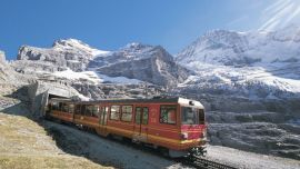 El tren Jungfraubahn
