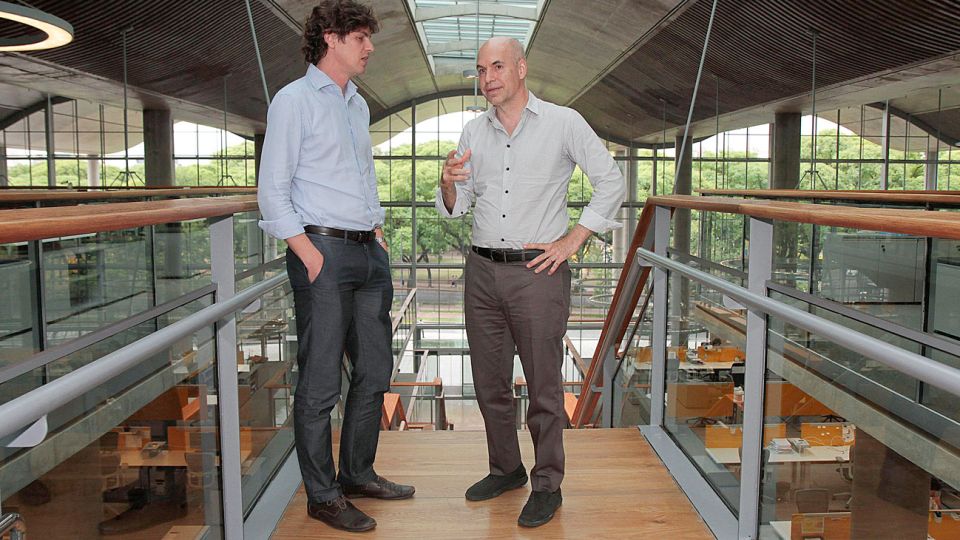 Horacio Rodríguez Larreta y Martín Lousteau.