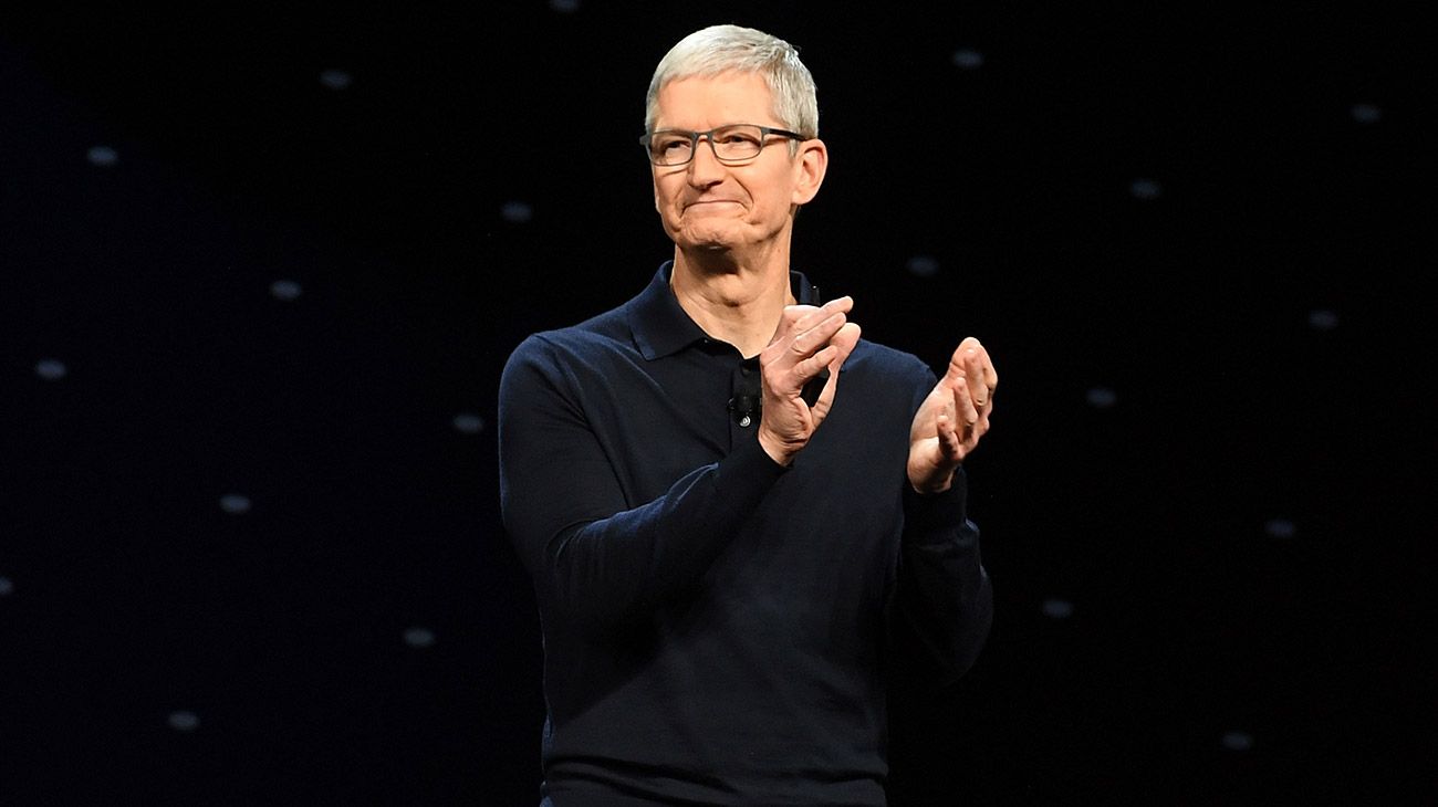 Tim Cook,  director ejecutivo de Apple Inc.