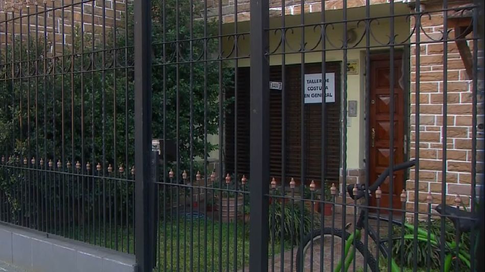 La casa en la que Centeno vive con su esposa desde 2012
