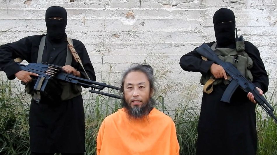 Hace unos días EI mostró al periodista japonés Jumpei Yasuda, secuestrado en 2015.
