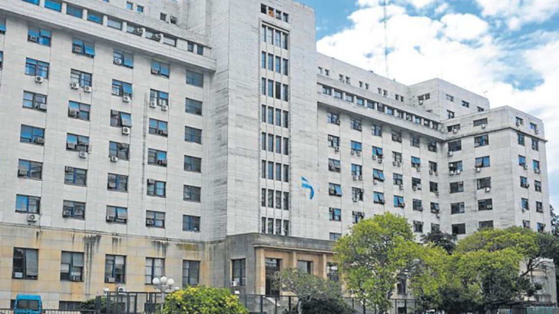 The Comodoro Py courthouse in the Retiro neighbourhood of Buenos Aires.