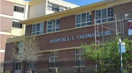 El hospital Lagomaggiore, de la ciudad de Mendoza, donde está internada la mujer de 34 años. 