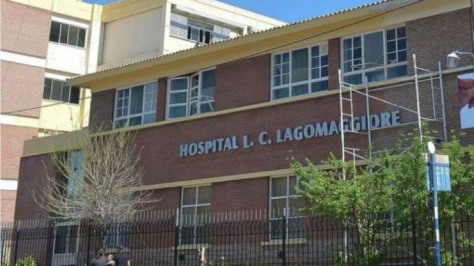 El hospital Lagomaggiore, de la ciudad de Mendoza, donde está internada la mujer de 34 años.
