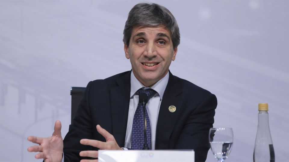 Luis "Toto" Caputo, presidente del Banco Central