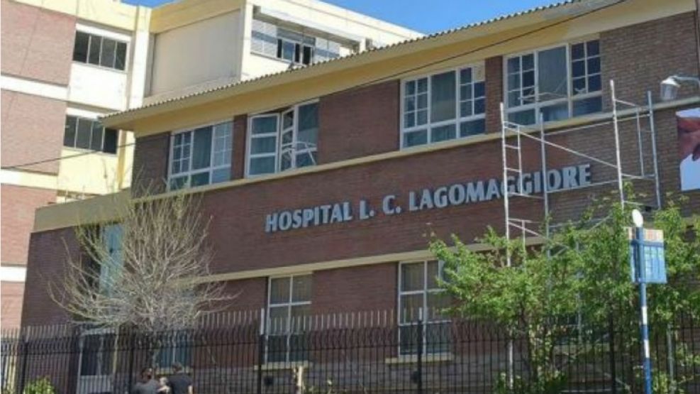 El hospital Lagomaggiore, de la ciudad de Mendoza, donde está internada la mujer de 34 años. 
