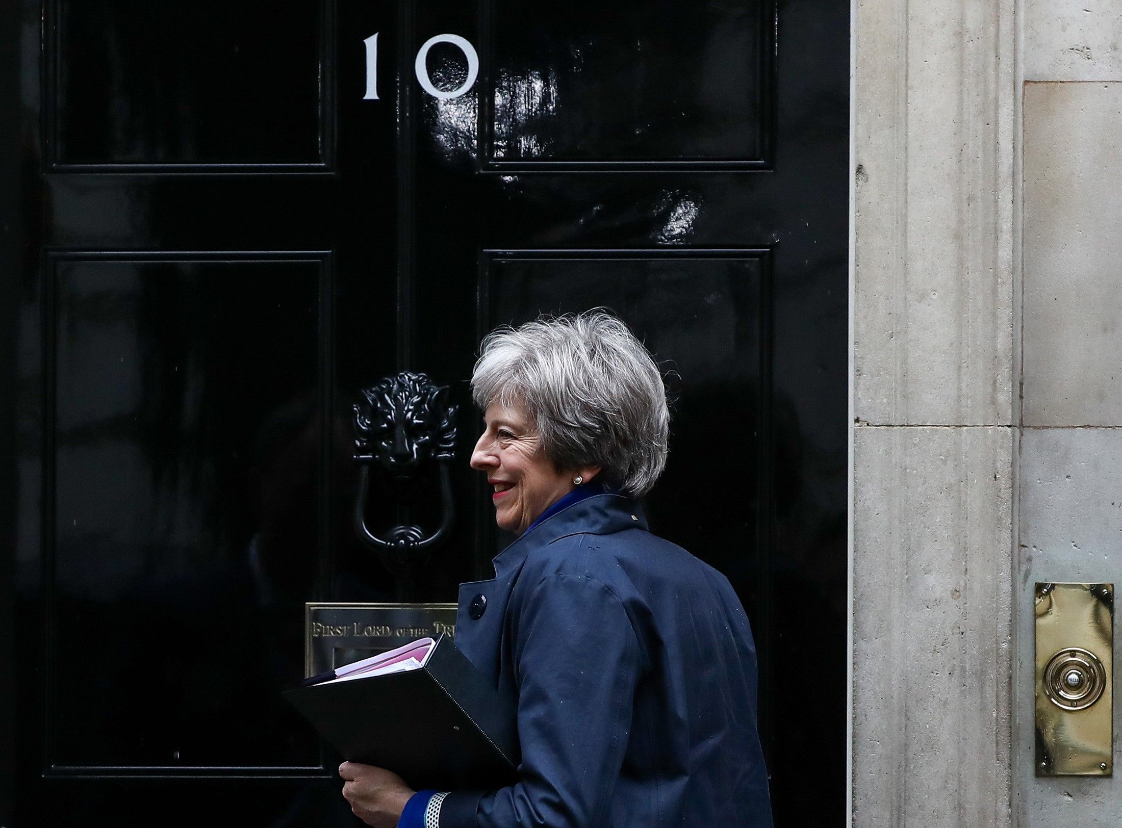 U.K. Prime Minister Theresa May Attends Weekly Questions And Answers Session