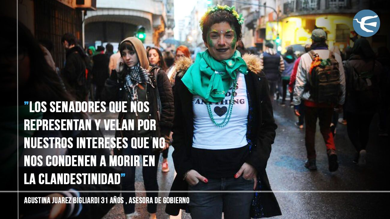 Votación de la Ley para la Interrupción Voluntaria del Embarazo.