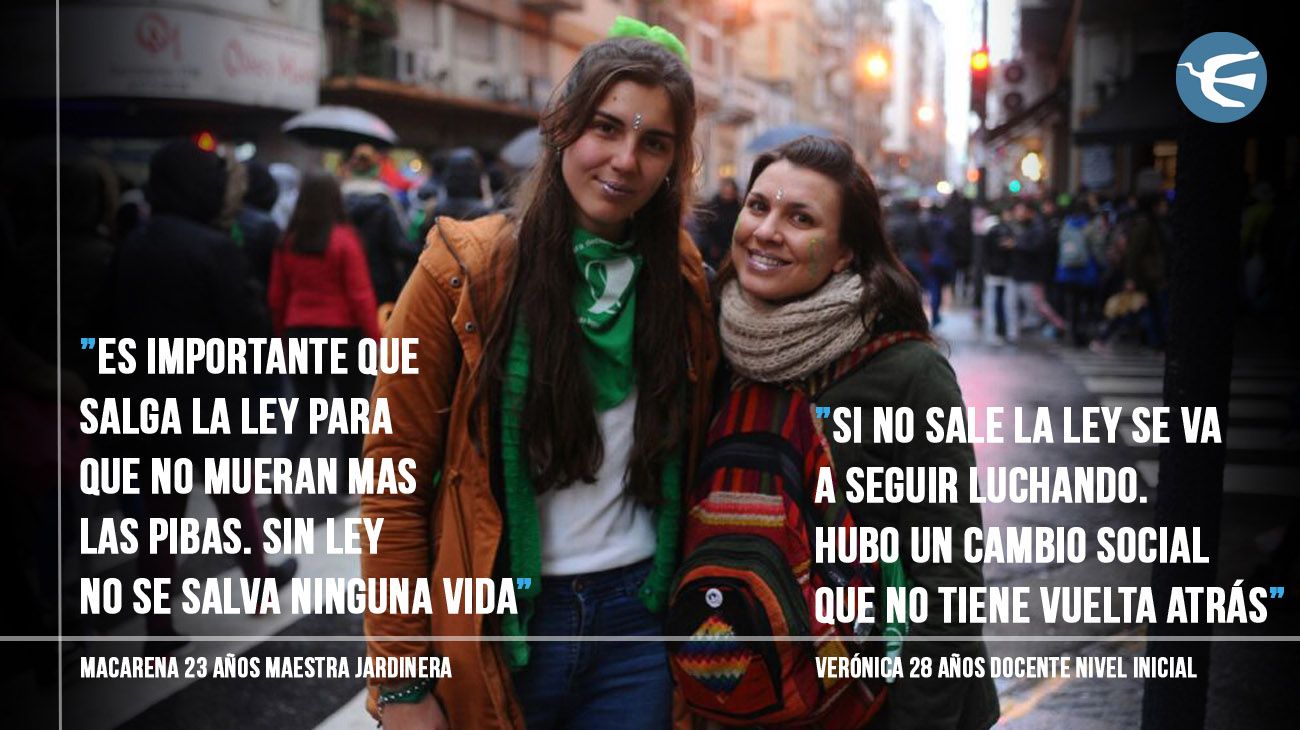 Votación de la Ley para la Interrupción Voluntaria del Embarazo.