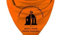 El pañuelo naranja de la Campaña  Federal para la Separación Iglesia/Estado.