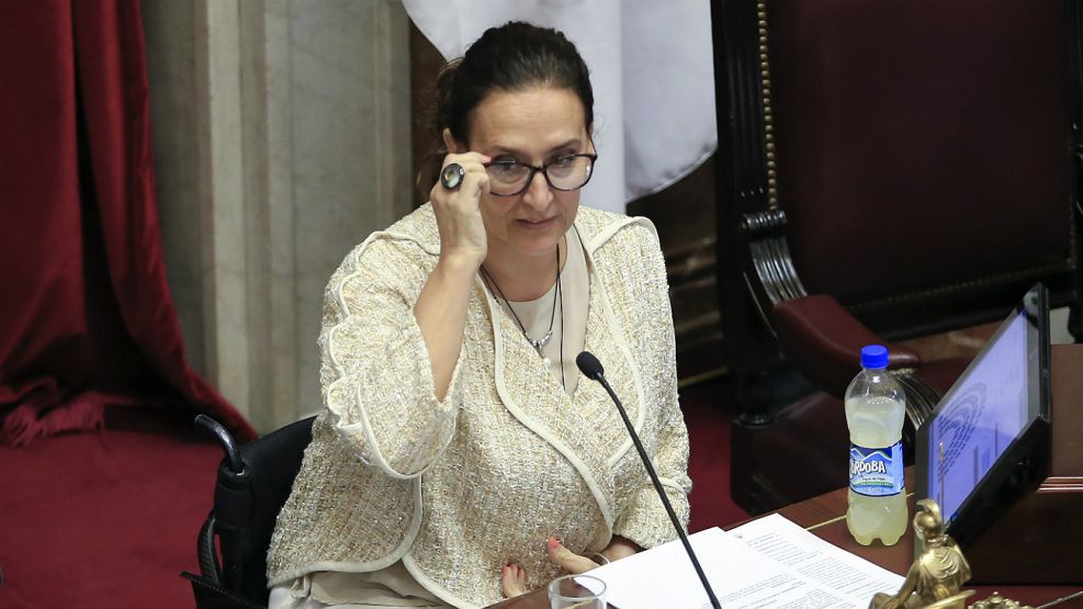 Gabriela Michetti, titular del Senado.
