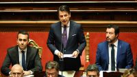Italian Premier Giuseppe Conte Makes Maiden Speech To Parliament