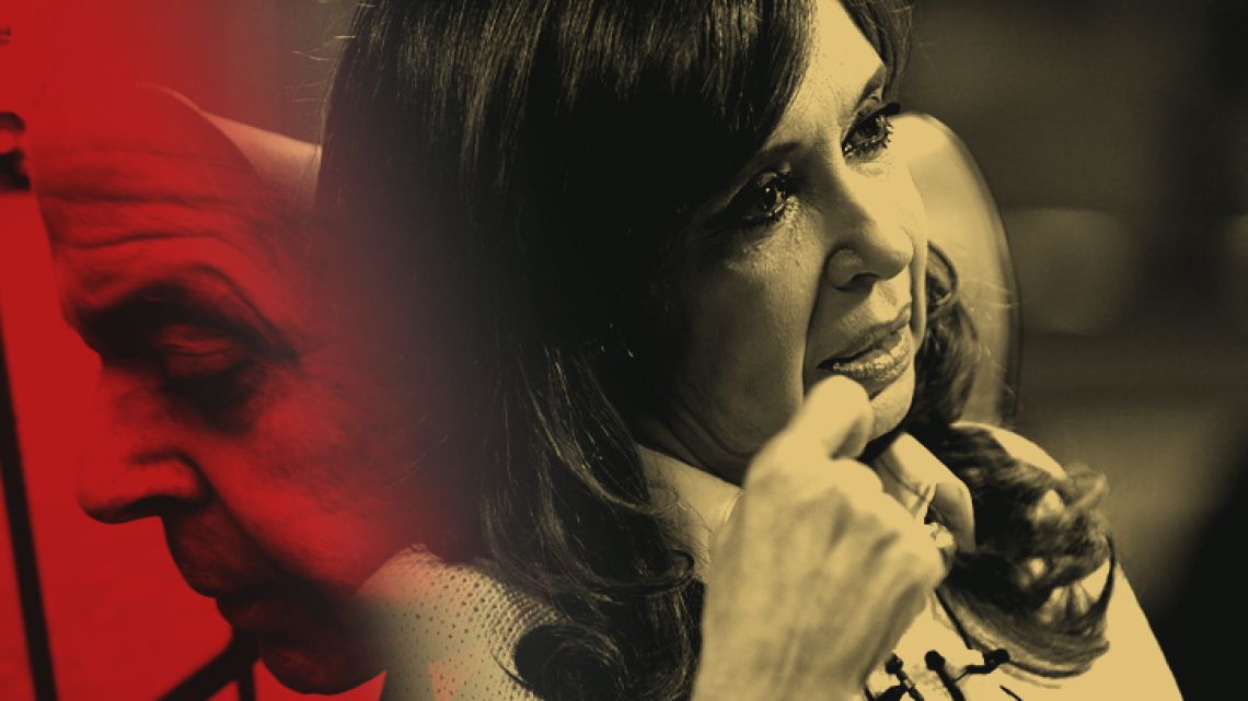 Norberto Oyarbide and Cristina Kirchner.
