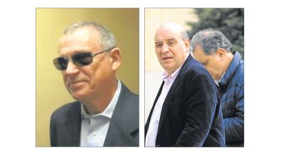 Apuntados. El espía Stiuso y el operador judicial Javier Fernández, que declaró el martes, fueron señalados por Oyarbide.