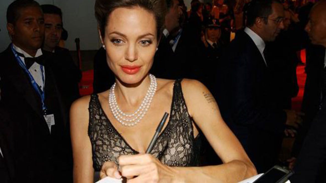 La actriz Angelina Jolie