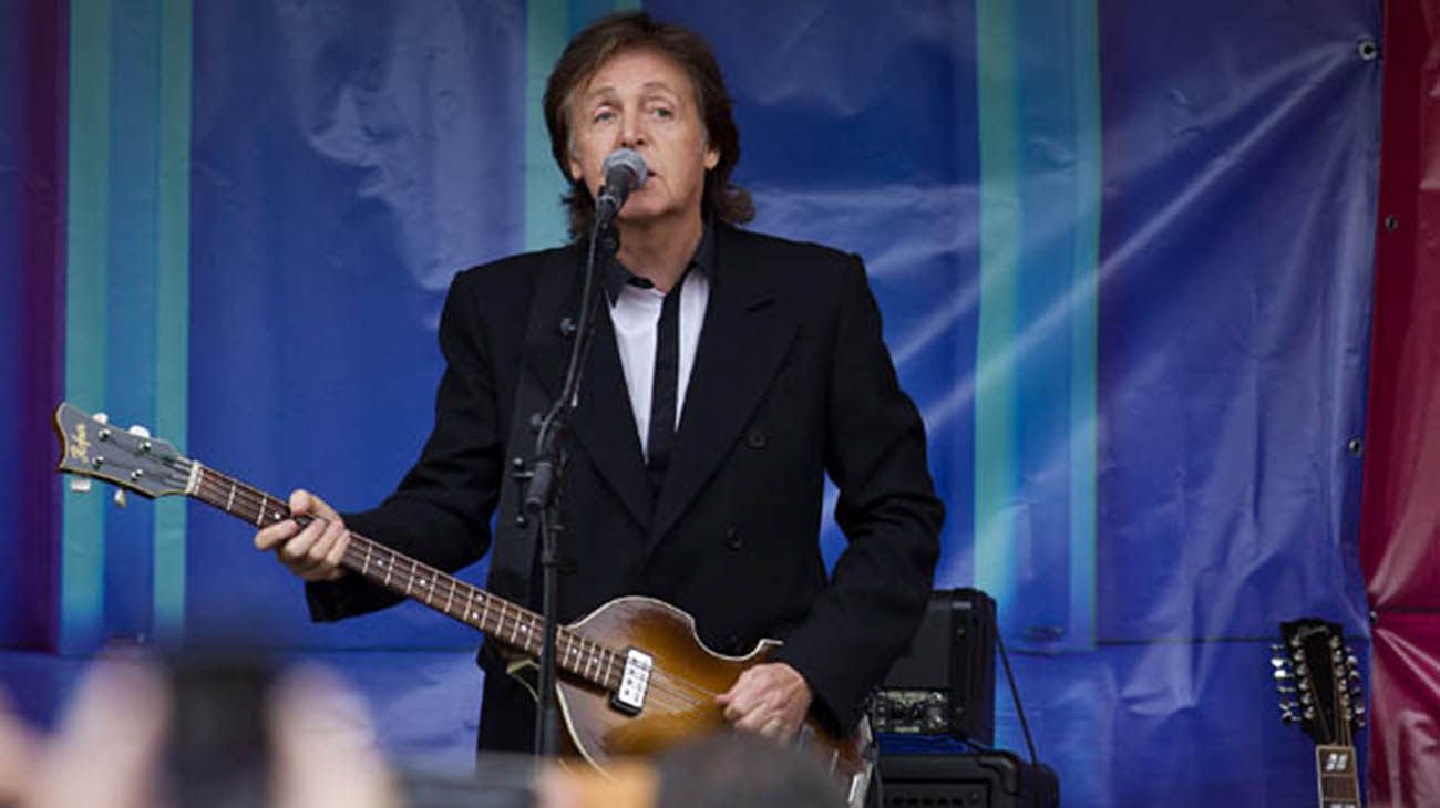 El músico Paul McCartney