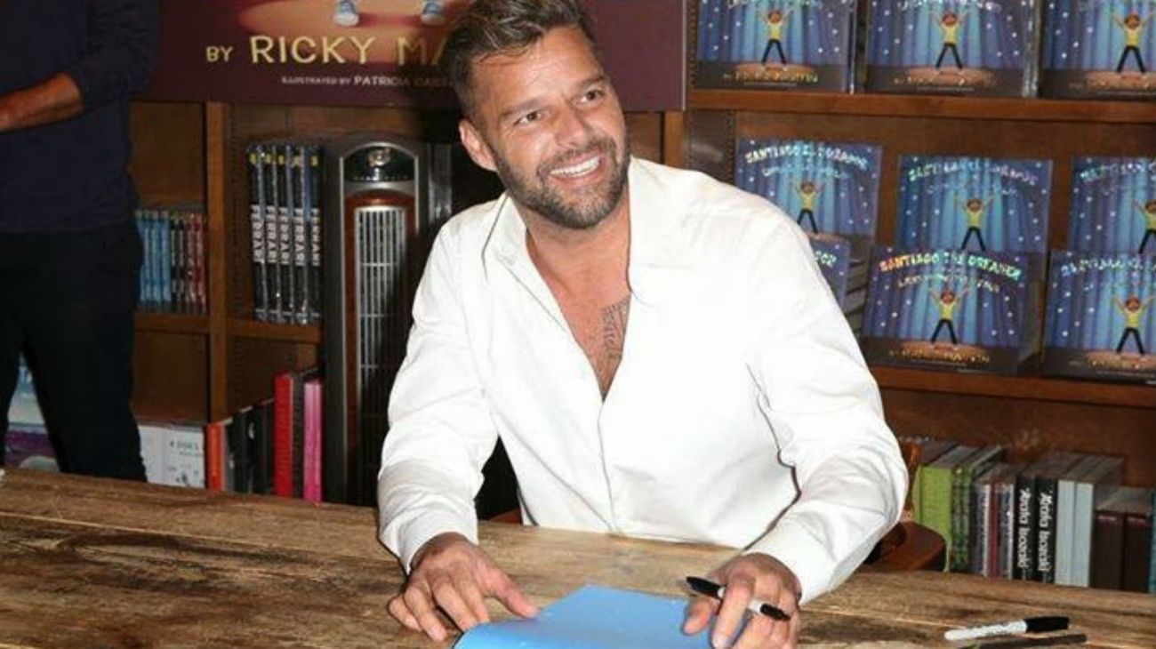 El cantante puertorriqueño Ricky Martin