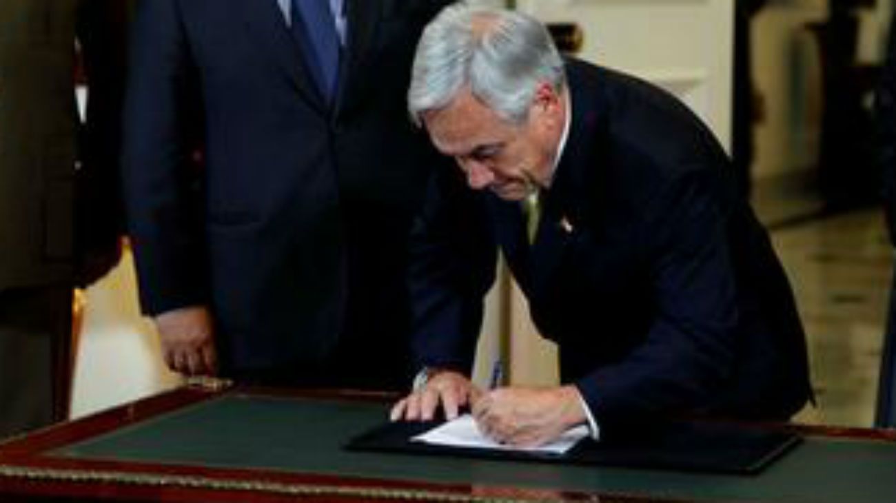 El presidente de Chile, Sebastián Piñera