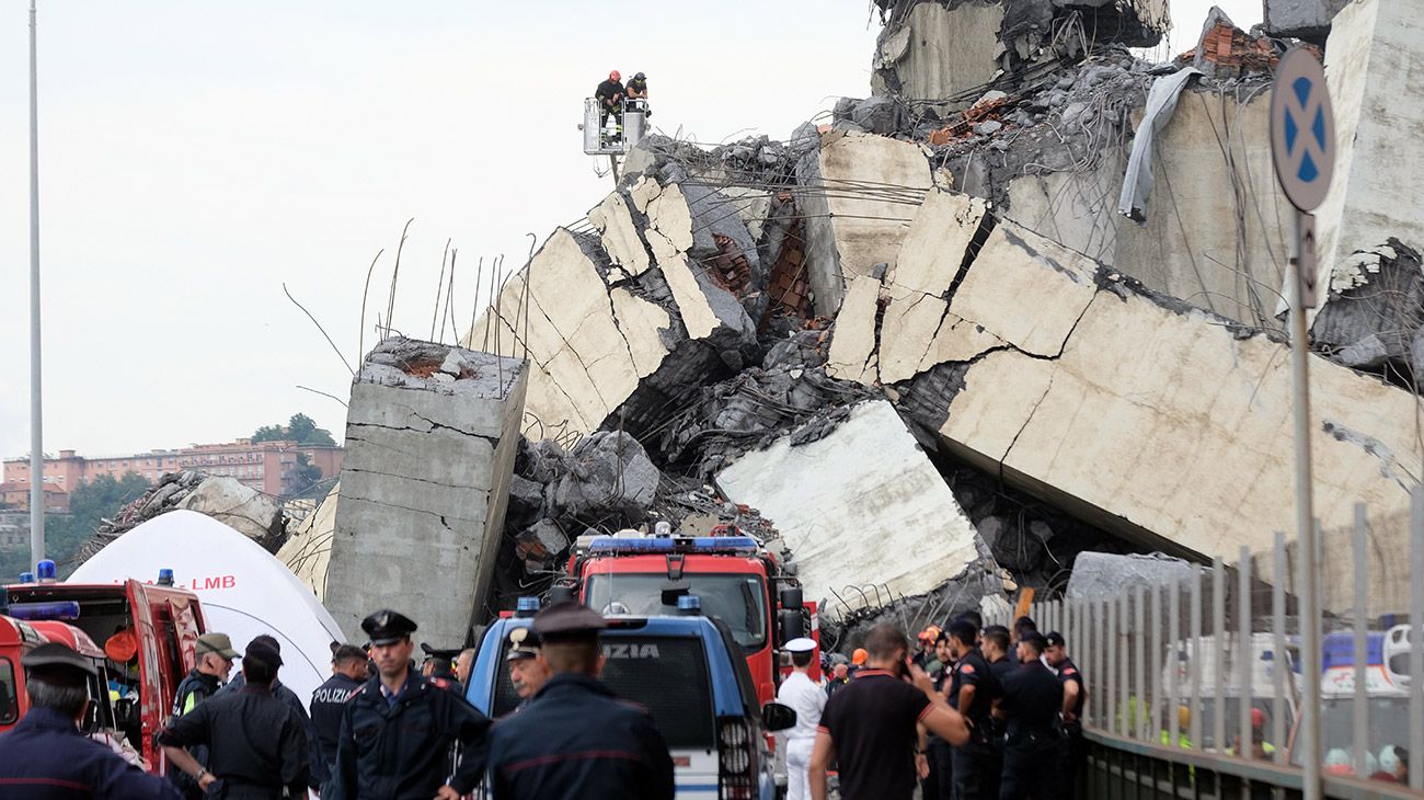 La zona del accidente es muy poblada.