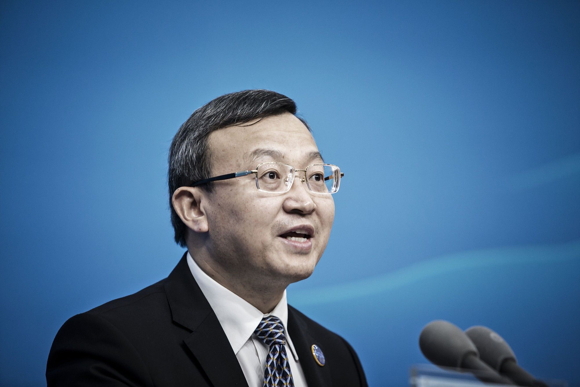 China's Vice Minister Of Commerce Wang Shouwen Speaks At News Conference