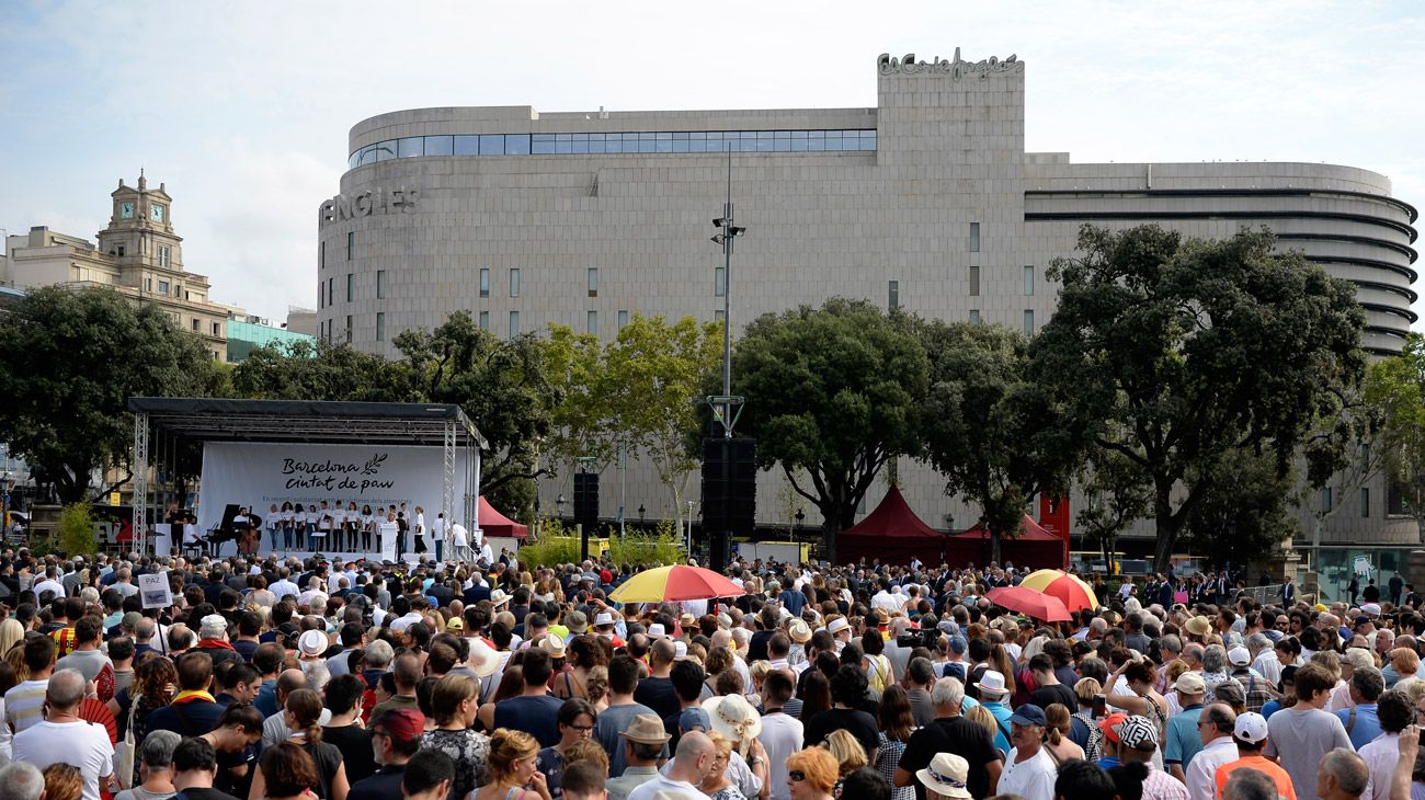 Aniversario del atentado de Barcelona