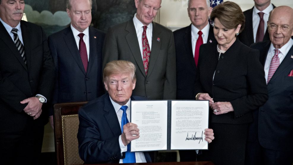 President Trump Signs Presidential Memorandum Targeting China's Economic Aggression