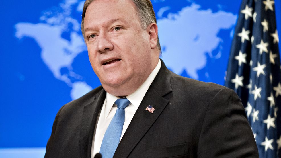 Secretary Of State Pompeo Announces The Creation Of The Iran Action Group
