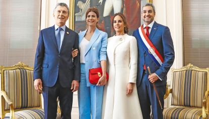 Acto. El presidente de Paraguay asumió el miércoles. Macri y Awada estuvieron presentes.