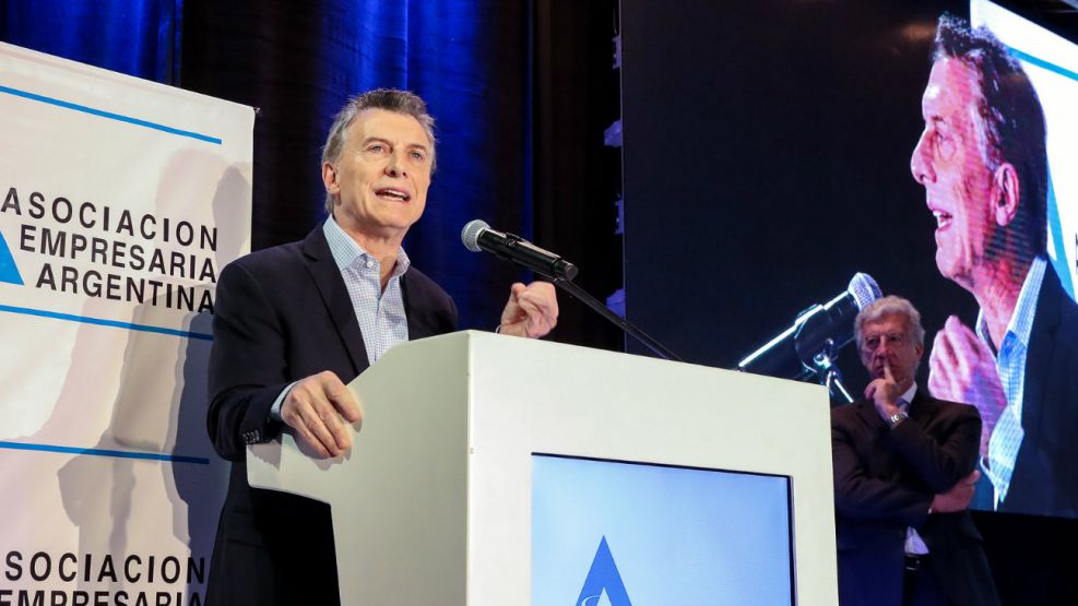 AEA. El presidente Mauricio Macri