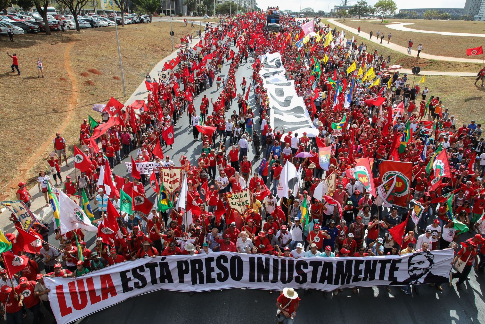 BRAZIL - ELECTION - LULA - SUPPORTERS - MARCH