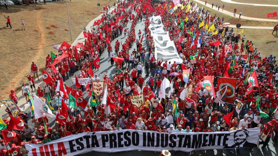 BRAZIL - ELECTION - LULA - SUPPORTERS - MARCH