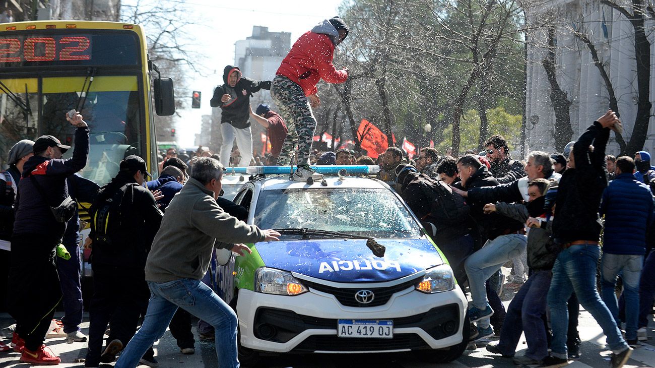 Incidentes en La Plata 08212018 