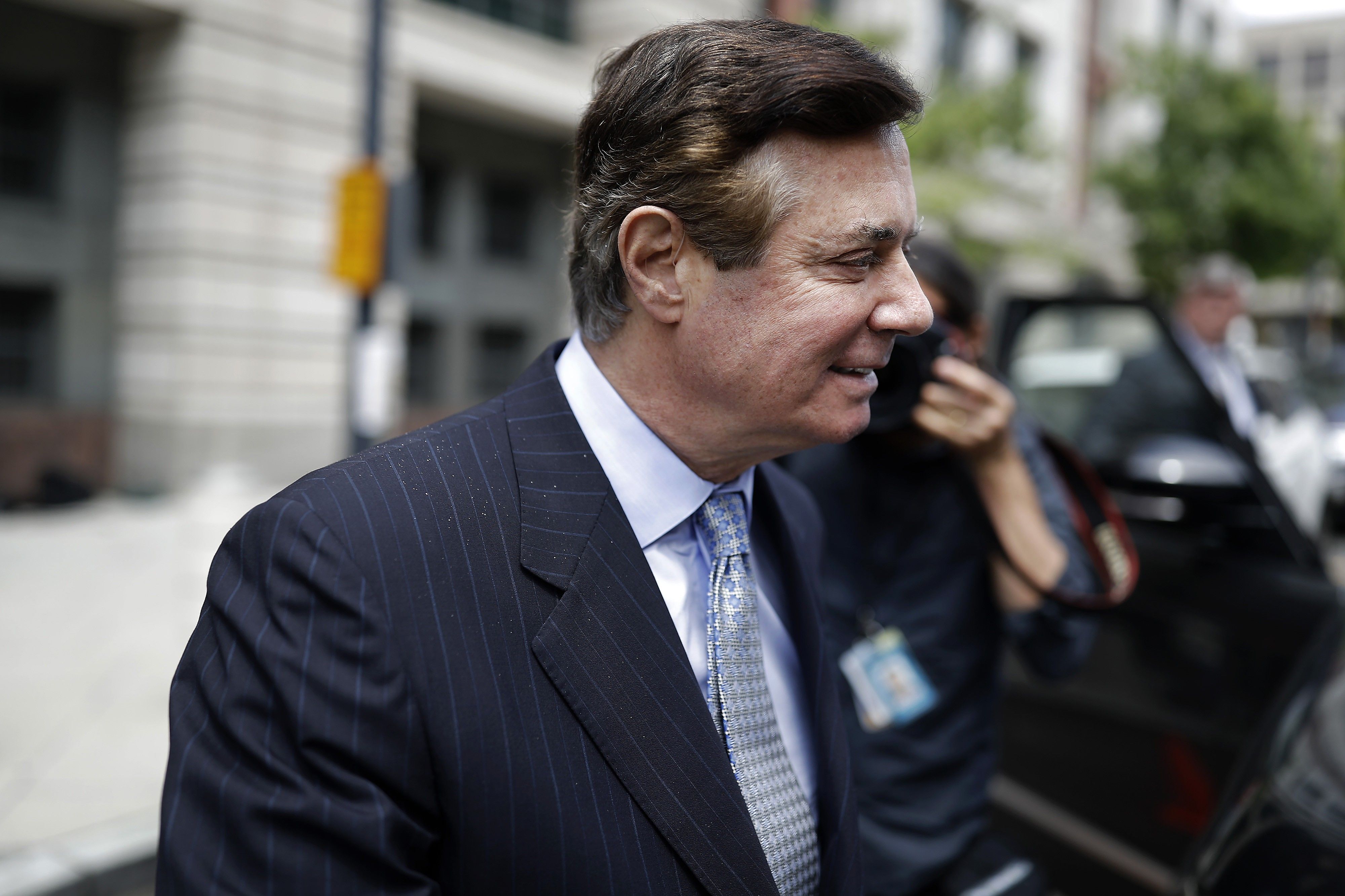 Former Donald Trump Campaign Manager Paul Manafort Attends Motion Hearing 