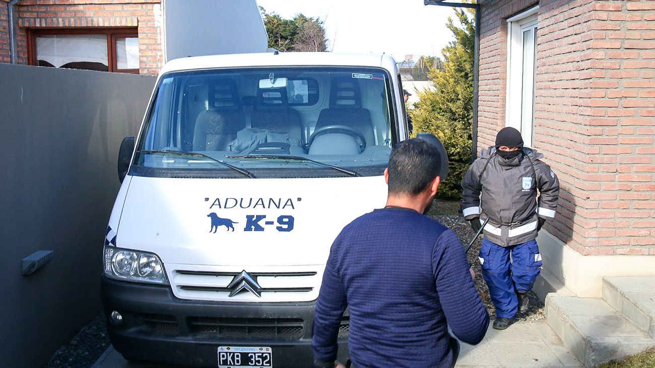 Allanamiento en la casa de Cristina Fernández de Kirchner en Río Gallegos.