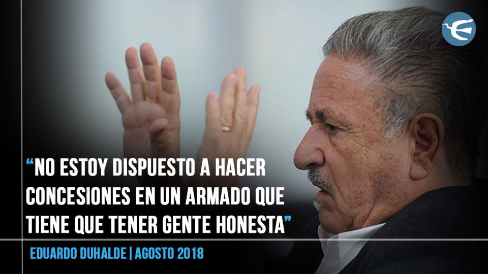 Eduardo Duhalde y Ricardo Alfonsín proponen a Roberto Lavagna como candidato a presidente.