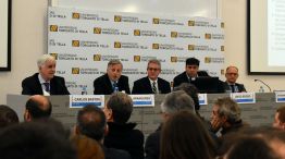 El exministro de Energía, Juan José Aranguren, participó de una conferencia en la universidad Di Tella.