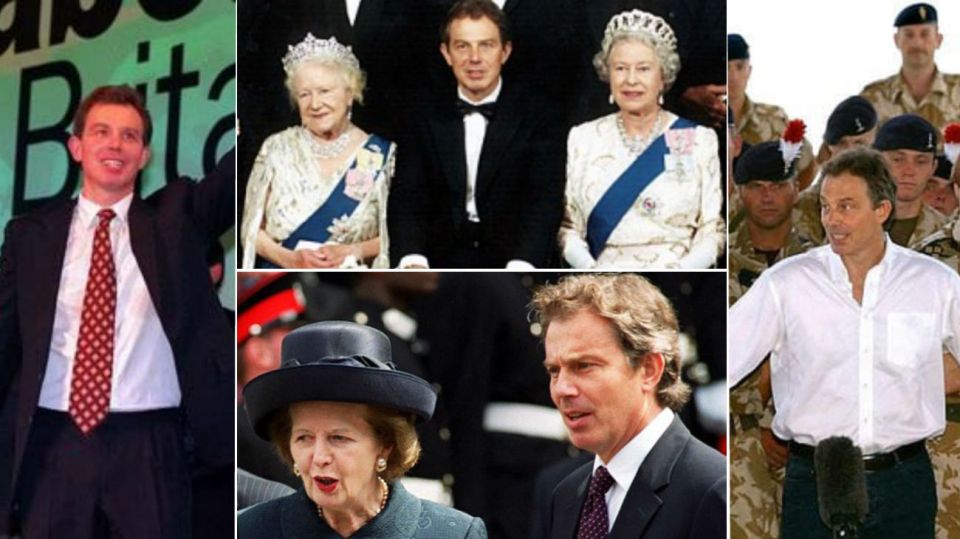 tony blair reina isabel soldados irak margaret thatcher