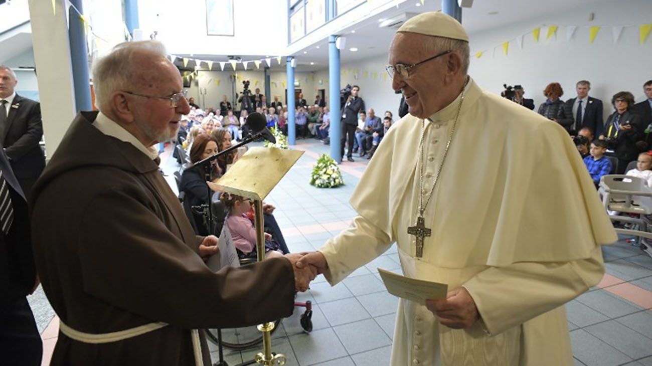 El Papa Francisco de visita en Irlanda.