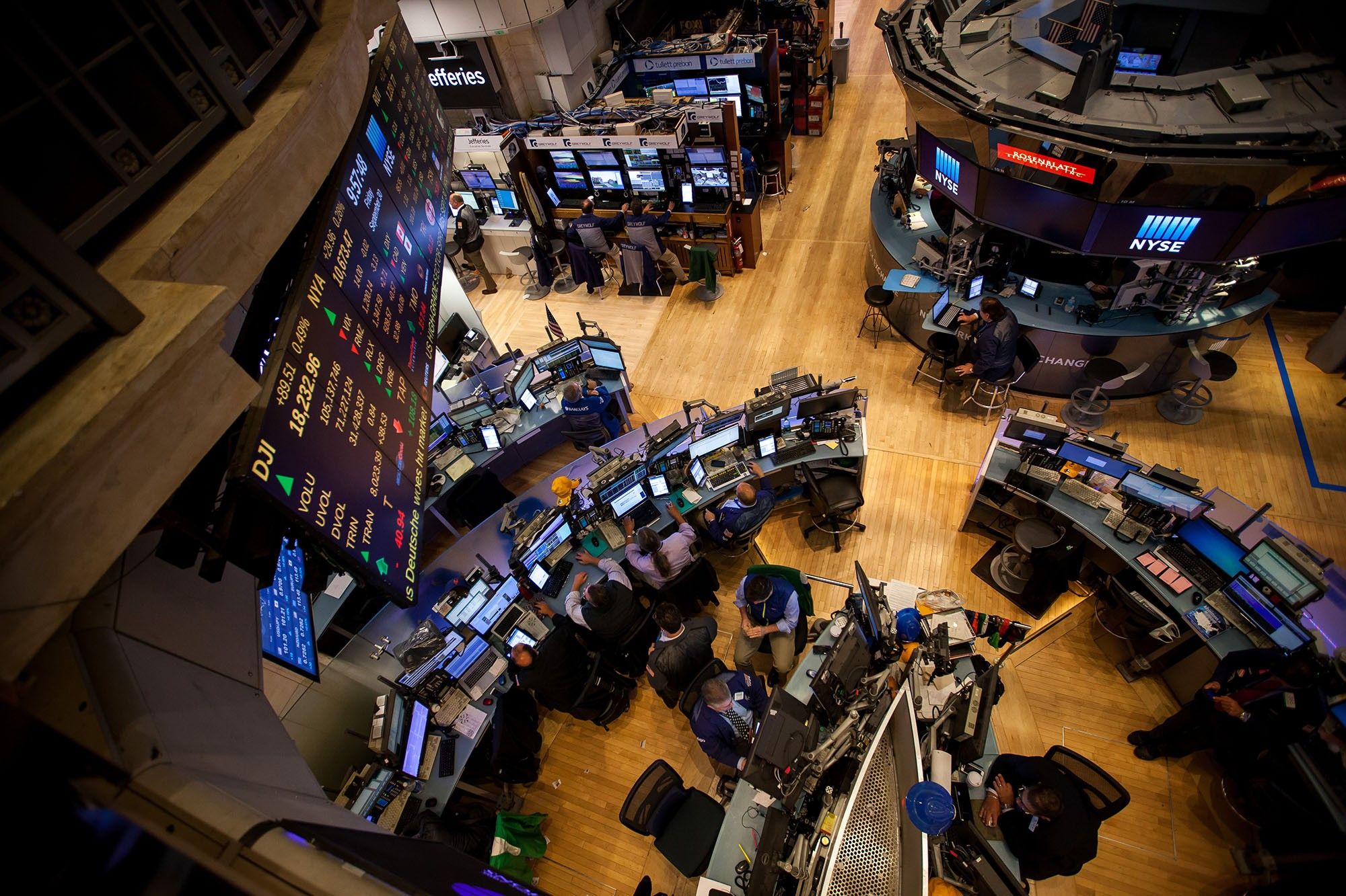 NYSE floor