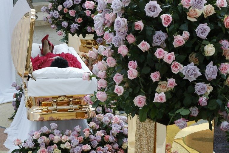 Miles de personas despiden a Aretha Franklin en su capilla ardiente en Detroit (EE.UU.)