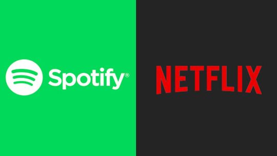 Netflix y Spotify