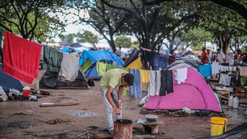 Brazilian Government And The United Nations Aid Venezuelan Immigrants As Crisis Continues 