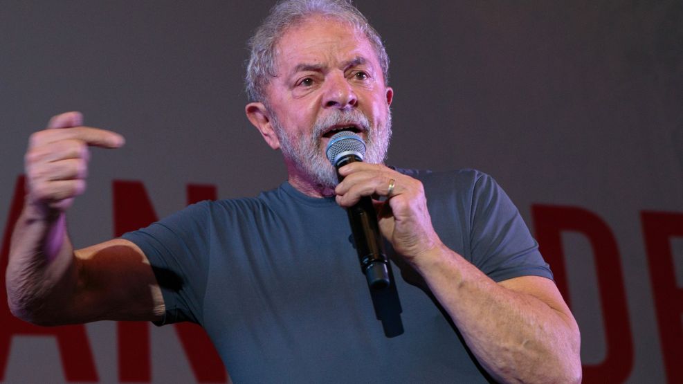 Ex presidente Lula Da Silva.