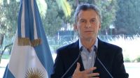 Anuncio de Mauricio Macri.