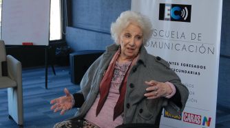 Estela de Carlotto escuela de comunicación de Editorial Perfil